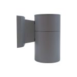 LUMINARIA EXT 1 LUZ 9CM DE DIAMETRO GRIS LH-2093 - Imagen 3