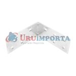 ESCUADRA METALICA PERFORADA 7CMX7CM LH-2053 - Imagen 5