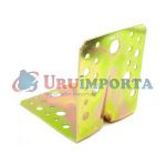 ESCUADRA METALICA PERFORADA 10CMX10CM LH-2056 - Imagen 6