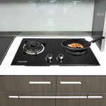 ANAFE 2 HORNALLAS GAS TIPO VIDRIO EMPOTRAR LH-2018