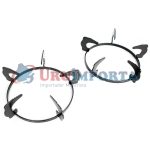 ANAFE 2 HORNALLAS GAS TIPO VIDRIO EMPOTRAR LH-2018 - Imagen 9