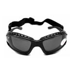 LENTE SEGURIDAD NEGRO C/ PATILLA/ELASTICO LH-3178 - Imagen 3