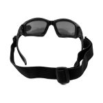 LENTE SEGURIDAD NEGRO C/ PATILLA/ELASTICO LH-3178 - Imagen 4