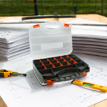 ORGANIZADOR DOBLE 15" 42 REPARTICI MAKAWA MK-0996