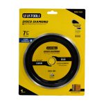 DISCO DIAMANTADO 7 1/4" TURBO UYUSTOOLS DDU18H - Imagen 4
