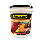PINTURA PARA PISOS 20 KILOS TEJA - Imagen 2