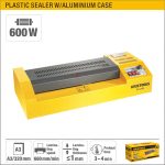 PLASTIFICADORA METALICA 600W UYUSTOOLS SLU320 - Imagen 3