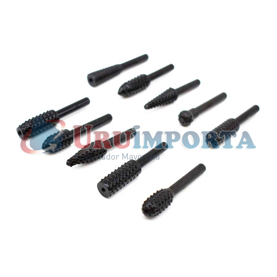 3871.2 FRESA 10PZ 1/4" EN BLISTERS ITEM 66001 LH-2363 - Imagen 1