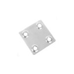 CHAPITA 4.8X4.8 CM METALICA PERFORADA LH-2944 - Imagen 2