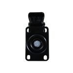 RUEDA NARANJA GIRATORIA C/FRENO 2.5" LH-3458 - Imagen 2