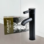 CANILLA NEGRA MONOCOMANDO 23CM ITALOMIX LH-3255 - Imagen 9