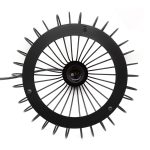 LAMPARA COLGAR VINTAGE JAULA METALICA NEGRA LH2314 - Imagen 4