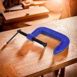 PRENSA TIPO G 3” METALICA AZUL PEGASUS  PRG003