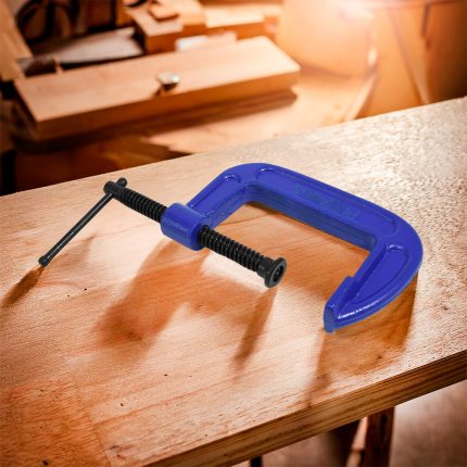 PRENSA TIPO G 3” METALICA AZUL PEGASUS  PRG003