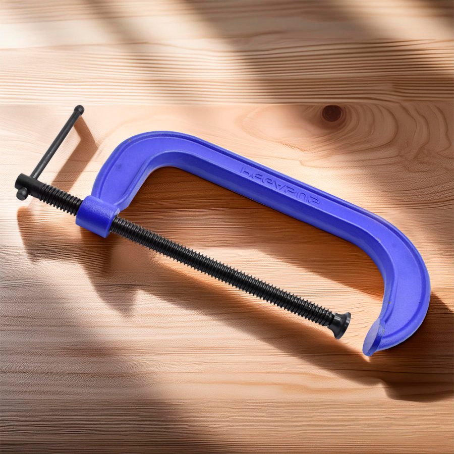 PRENSA TIPO G 8” METALICA AZUL PEGASUS  PRG028 - Imagen 1