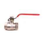 LLAVE DE PASO 1/2" DE BRONCE ITALY LH-822 - Imagen 2