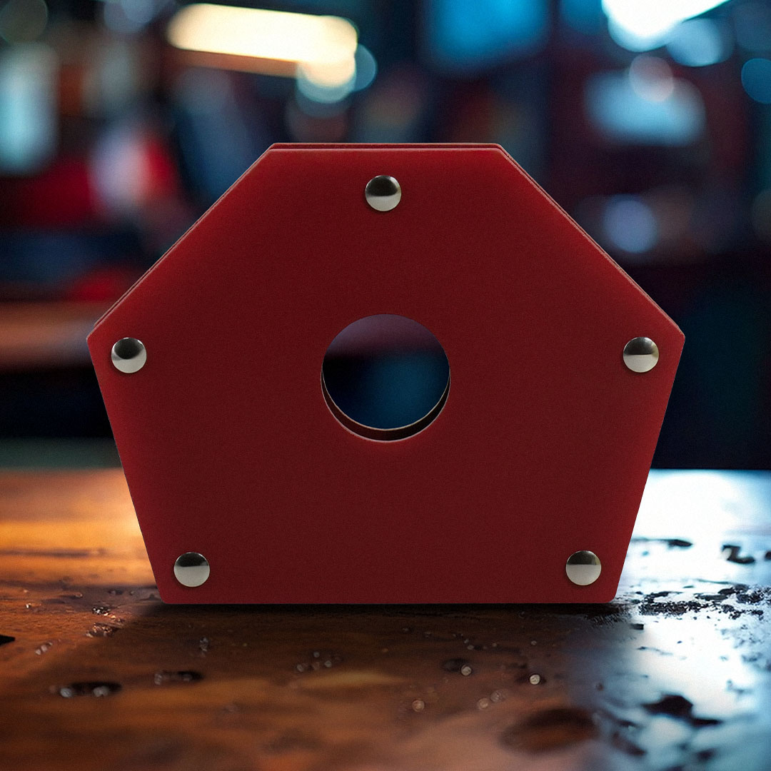 4232_0 SOPORTE P/SOLDAR 50LB HEXAGONAL IMANTADO LH-2626 - Imagen 1