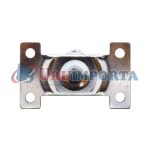 RUEDA FIJA 5" DE GOMA-METAL LH-2468 - Imagen 2