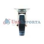 RUEDA GIRATORIA 4" DE GOMA-METAL LH-2472 - Imagen 3