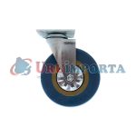 RUEDA GIRATORIA 5" DE GOMA-METAL LH-2473 - Imagen 4