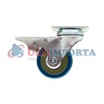 RUEDA GIRATORIA CON FRENO 2" GOMA-METAL LH-2474 - Imagen 2