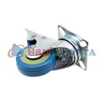 RUEDA GIRATORIA CON FRENO 2" GOMA-METAL LH-2474 - Imagen 4