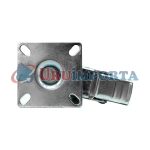 RUEDA GIRATORIA CON FRENO 3" GOMA-METAL LH-2476 - Imagen 5