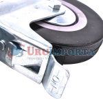 RUEDA GIRATORIA CON FRENO 5" GOMA-METAL LH-2478 - Imagen 4
