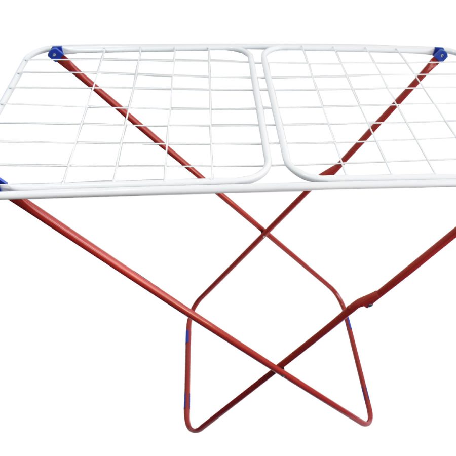 TENDEDERO METALICO DE PIE PLEGABLE P/ROPA LH-2594 - Imagen 3