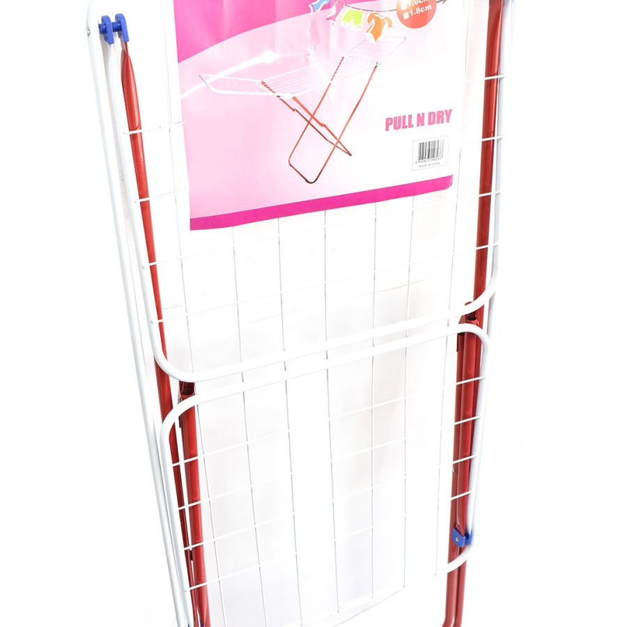 TENDEDERO METALICO DE PIE PLEGABLE P/ROPA LH-2594 - Imagen 7