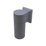 LUMINARIA EXT 1 LUZ 6.5CM DE DIAMETRO GRIS LH-2809 - Imagen 5