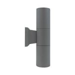 LUMINARIA EXT 2 LUCES 6.5CM DE DIAMET GRIS LH-2807 - Imagen 6