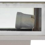 LUMINARIA RECTANGULAR GRIS 21.5X8.5CM LH-2805 - Imagen 7