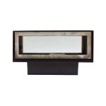 LUMINARIA RECTANGULAR NEGRA 21.5X8.5CM LH-2804 - Imagen 2