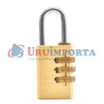 CANDADO CON COMBINACION 30MM DE BRONCE  LH-1869 - Imagen 3