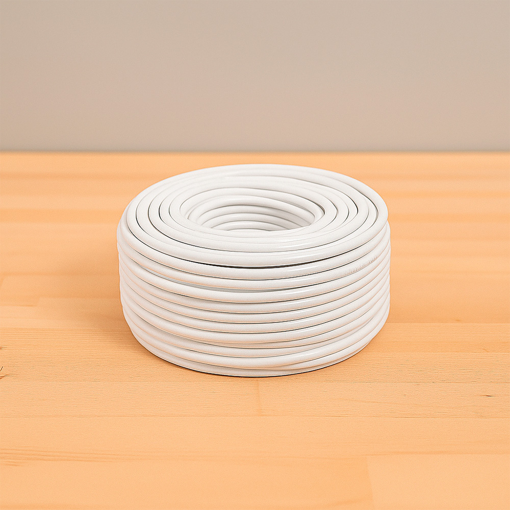 4470.1 CABLE 1X2MM 30 METROS BLANCO CABLINUR FLC02B30 - Imagen 1