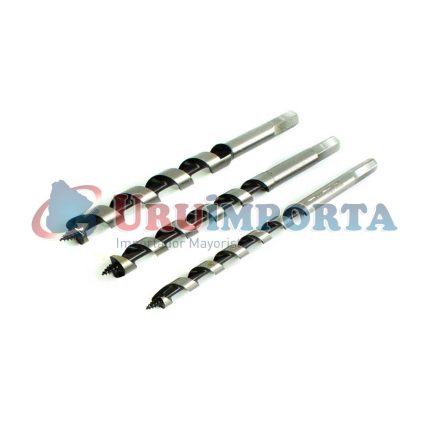MECHAS 3 PZ PARA MADERA 3/8-1/2-5/8 MAKAWA MK-0662