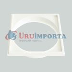 MARCO PARA REJILLA 10X10CM BLANCO GRAP 2502 - Imagen 2