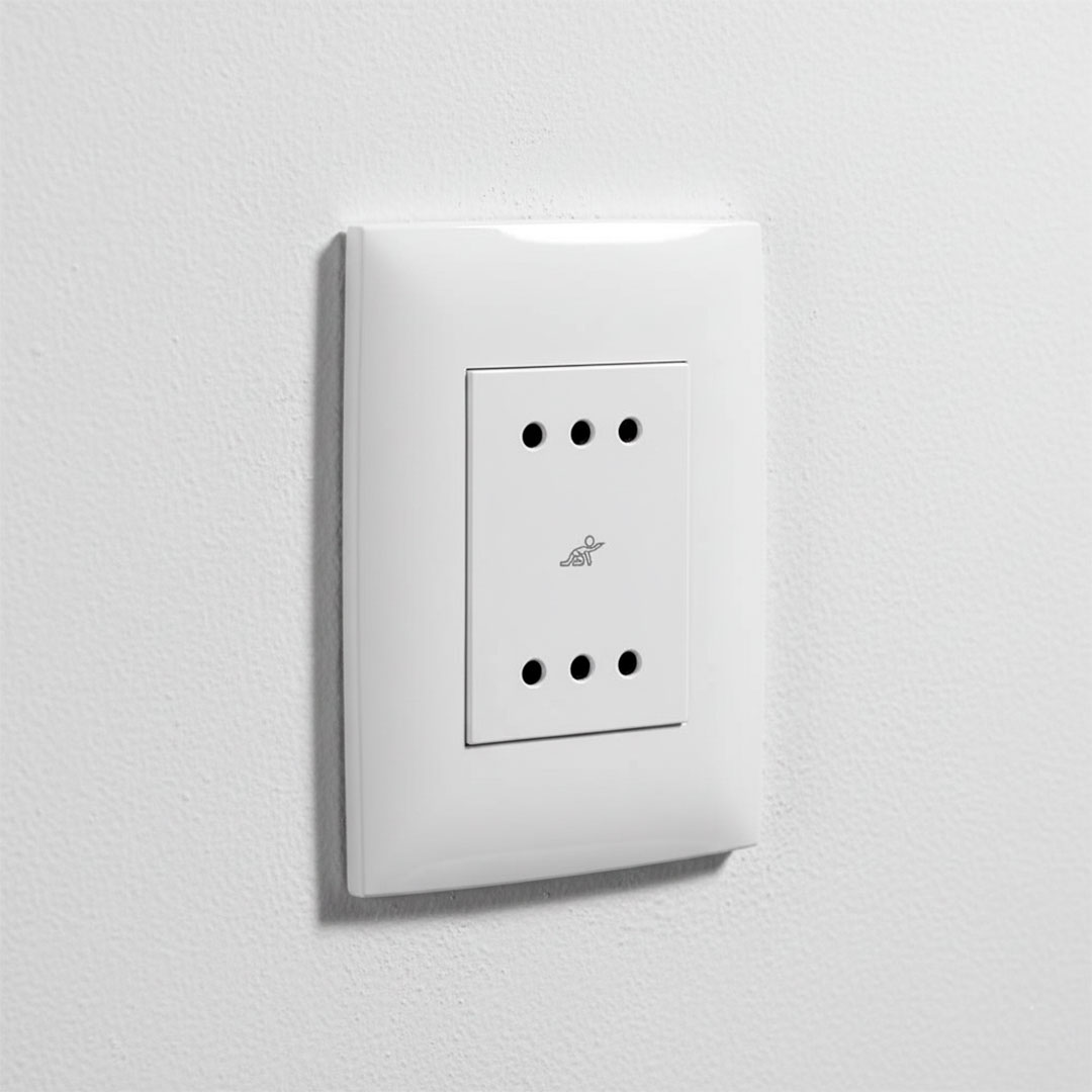 4576-1 TOMA DOBLE 3 EN LINEA PRESTA BLANCO 26717225 - Imagen 1