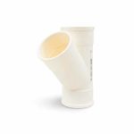 RAMAL 45 GRADOS 50MM BLANCO DE PVC KRONA K-627 - Imagen 4