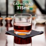 VASO AGUA DE VIDRIO 315ML X6 UNIDADES LH-3180 - Imagen 3