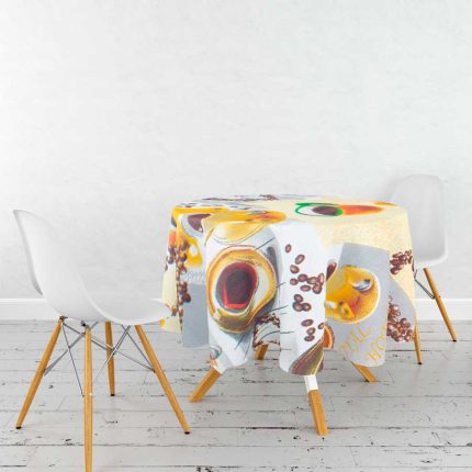 MANTEL DE TELA DISENO FLORAL 140X180CM LH-4197