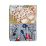 MANTEL DE TELA DISENO FLORAL 140X180CM LH-4197 - Imagen 21