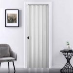 PUERTA PLEGABLE PVC 90X210CM BLANCO PLASFLEX