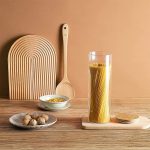 FRASCO HERMETICO 1800ML 10X26CM TAPA MADERA LH3107 - Imagen 2