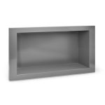 NICHO CINZA P/EMBUTIR 30X60CM PARA BAÑO METASUL - Imagen 5