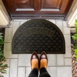 ALFOMBRA WELCOME SEMICIRCULO 40X60 LH-3548