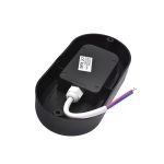 TORTUGA LED 8W NEGRA OVALADA CALIDA 3000K LH-2766 - Imagen 4