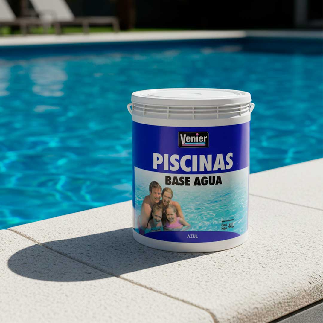 5010 PINTURA 4 LITROS PARA PISCINA DE HORMIGON VENIER - Imagen 1