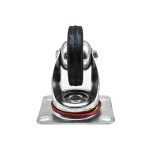 RUEDA NEGRA BASE METALICA 3.5" GIRATORIA LH-4360 - Imagen 3